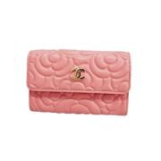 Chanel Vintage Pre-owned Laeder plnbcker Pink, Dam