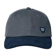 Human Made Bomull Twill Baseball Cap med Corduroy Brätte Black, Herr