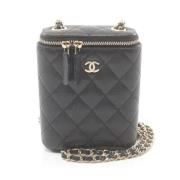 Chanel Vintage Pre-owned Laeder chanel-vskor Black, Dam