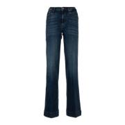 7 For All Mankind Modern Dojo Soho Mörk Jeans Blue, Dam