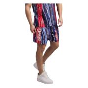 Carlo Colucci Herr Badshorts Trendigt Snyggt Design Multicolor, Herr