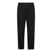 Carhartt Wip Bomull Elastisk Midjbyxor med Fickor Black, Herr