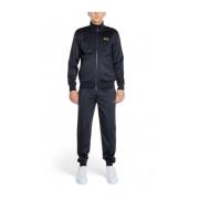 Emporio Armani EA7 Svart Polyester Träningsdräkt Herr Fall/Winter Koll...