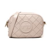 V73 Nude Nappa Matelassé Haversack Väska Beige, Dam