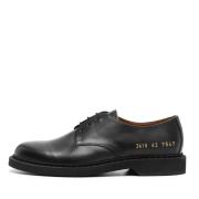 Common Projects Svarta Derby Skor Black, Herr