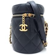 Chanel Vintage Pre-owned Laeder chanel-vskor Black, Dam