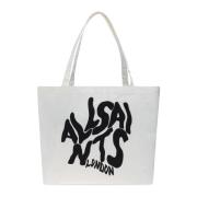 AllSaints Shopper Bag Orlando White, Herr