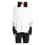 Thom Krom Signatur Broderad Boxy T-shirt White, Herr