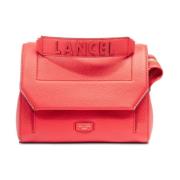 Lancel Röd Ninon Flapväska Red, Dam