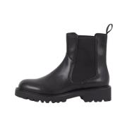 Vagabond Shoemakers Svarta Chelsea Boots Rent Design Läder Black, Dam