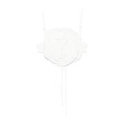 Blumarine Justerbart Spaghettistrapstopp White, Dam