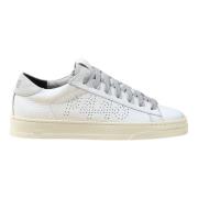 P448 Vita Läder Låg Topp Sneakers White, Dam