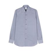 Mazzarelli Casual Shirts Blue, Herr