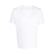 Fedeli Optisk vit ekologisk bomull T-shirt White, Herr