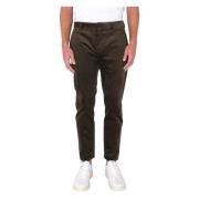 Department Five Lyxiga Corduroy Byxor Green, Herr