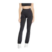 Calvin Klein Svarta Elastanblandade Dambyxor Black, Dam