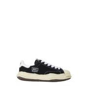 Mihara Yasuhiro Canvas Sneaker med VL OG Sole Black, Herr