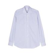 Mazzarelli Casual Shirts Blue, Herr