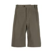 Circolo 1901 Olivgrön Chino Shorts Green, Herr