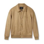 Axel Arigato Archetype Varsity Jacket Brown, Herr