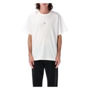 MM6 Maison Margiela Stilren Tshirt Tag för Män White, Herr