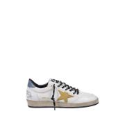 Golden Goose Vita Läder Ball Star Sneakers White, Herr