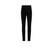 Roberto Cavalli Monogram Skinny Jeans Hög Midja Black, Dam