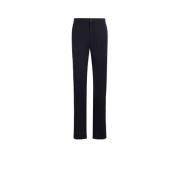 Roberto Cavalli Slim-Fit Chinos med Fickor och Foder Blue, Herr