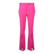 Versace Jeans Couture Elegant byxa med polyesterblandning Pink, Dam