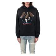 Amiri Vintage Svart Stickat Hoodie Black, Herr