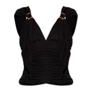 Cult Gaia Top Talisa Black, Dam