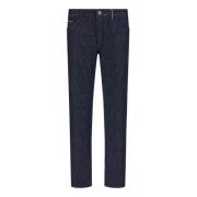 Boggi Milano Jeans av Selvedge-bomull Blue, Herr