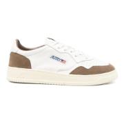 Autry Medalist Low-Top Sneakers Brown, Herr