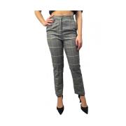 Manila Grace Ullblandning Pant med Viskos Gray, Dam