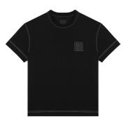 Givenchy Kortärmad rund hals T-shirt Black, Herr