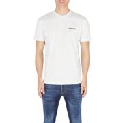 Dsquared2 Stilren T-shirt med unik design White, Herr