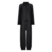 Laneus Tuta Comfy Fit I Ull Och Angora Black, Dam