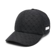 Alexander McQueen Svarta Snygga Hattar Kollektion Black, Herr