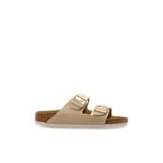 Birkenstock Slides Arizona BS Beige, Dam