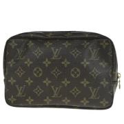 Louis Vuitton Vintage Pre-owned Canvas kuvertvskor Brown, Unisex