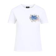 Etro Vit T-shirt för kvinnor White, Dam