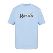 Moncler T-shirt med logotyp Blue, Herr