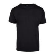 Costume National Bomull T-shirt med unik design Black, Herr