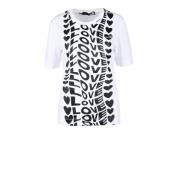 Love Moschino Tshirt White, Dam