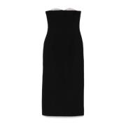 The New Arrivals Ilkyaz Ozel Svart Sidoklänning Elegant Stil Black, Da...