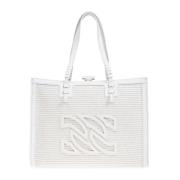 Casadei Beaurivage väska typ shopper White, Dam