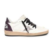 Golden Goose Vita Sneakers med Glitterdetaljer White, Dam