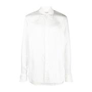 Dries Van Noten Stilren Carvie Tris Skjorta White, Herr