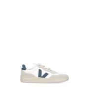 Veja Vita Lädersneakers med V-logga White, Herr