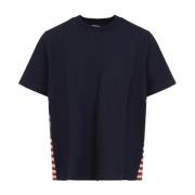 Bottega Veneta Abyss Multistripes T-Shirt Blue, Herr